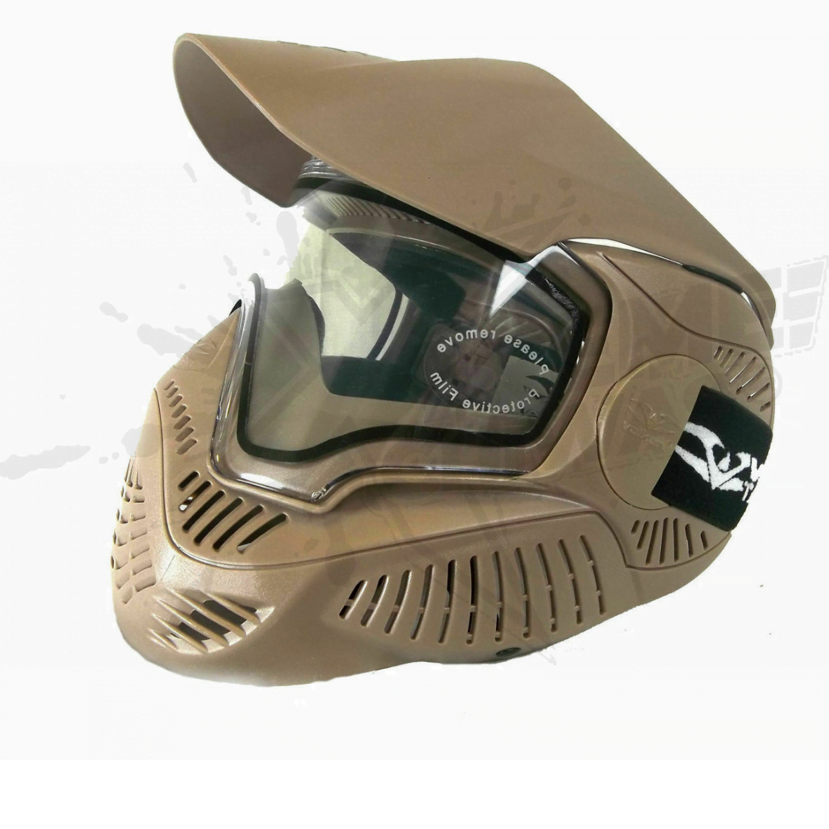 Careta Gotcha Termal Valken Mi7 Tan-Colores Sólidos