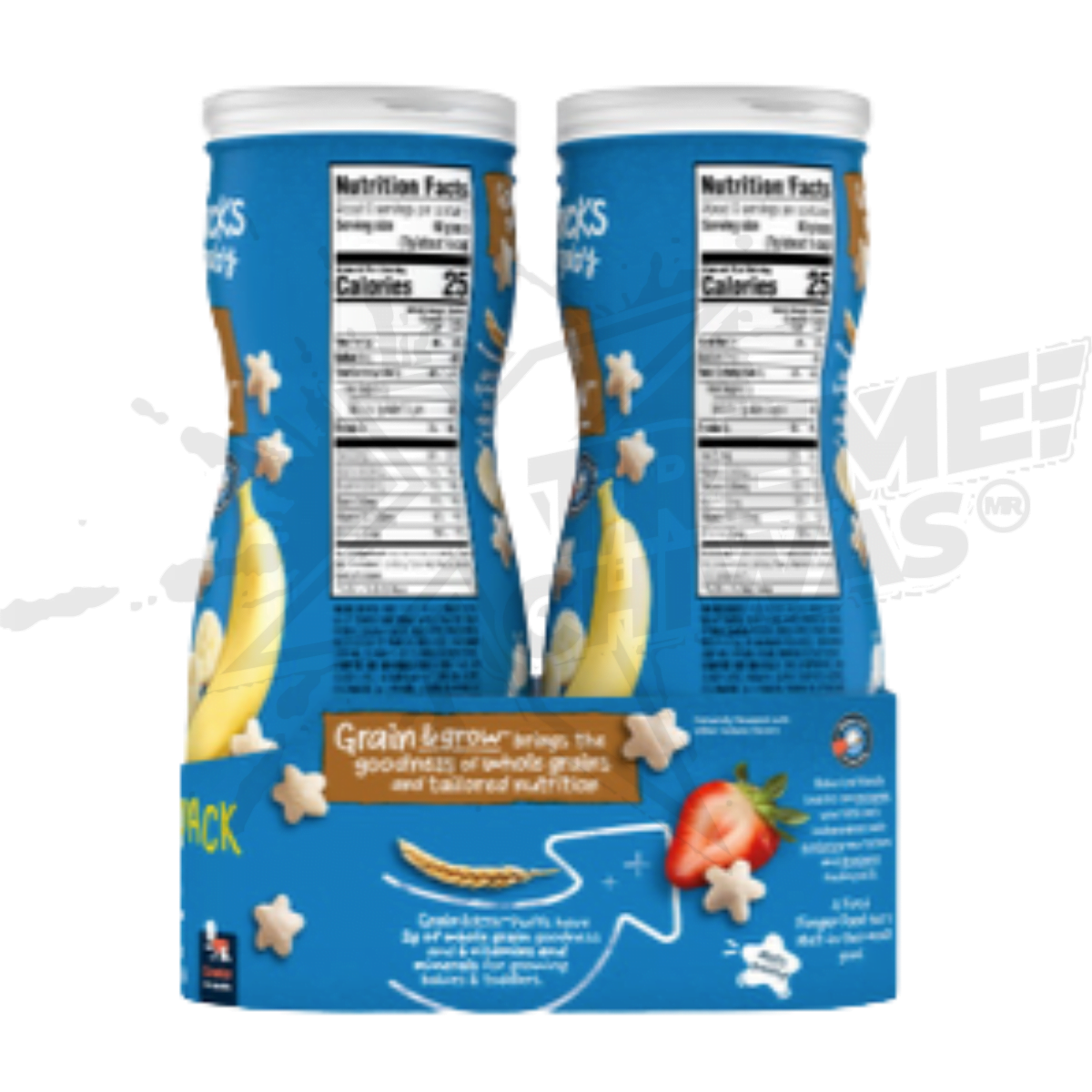 Paquete Snacks Para Bebes Puffs Sabores Banana, Manzana Y Fresa - Image 5