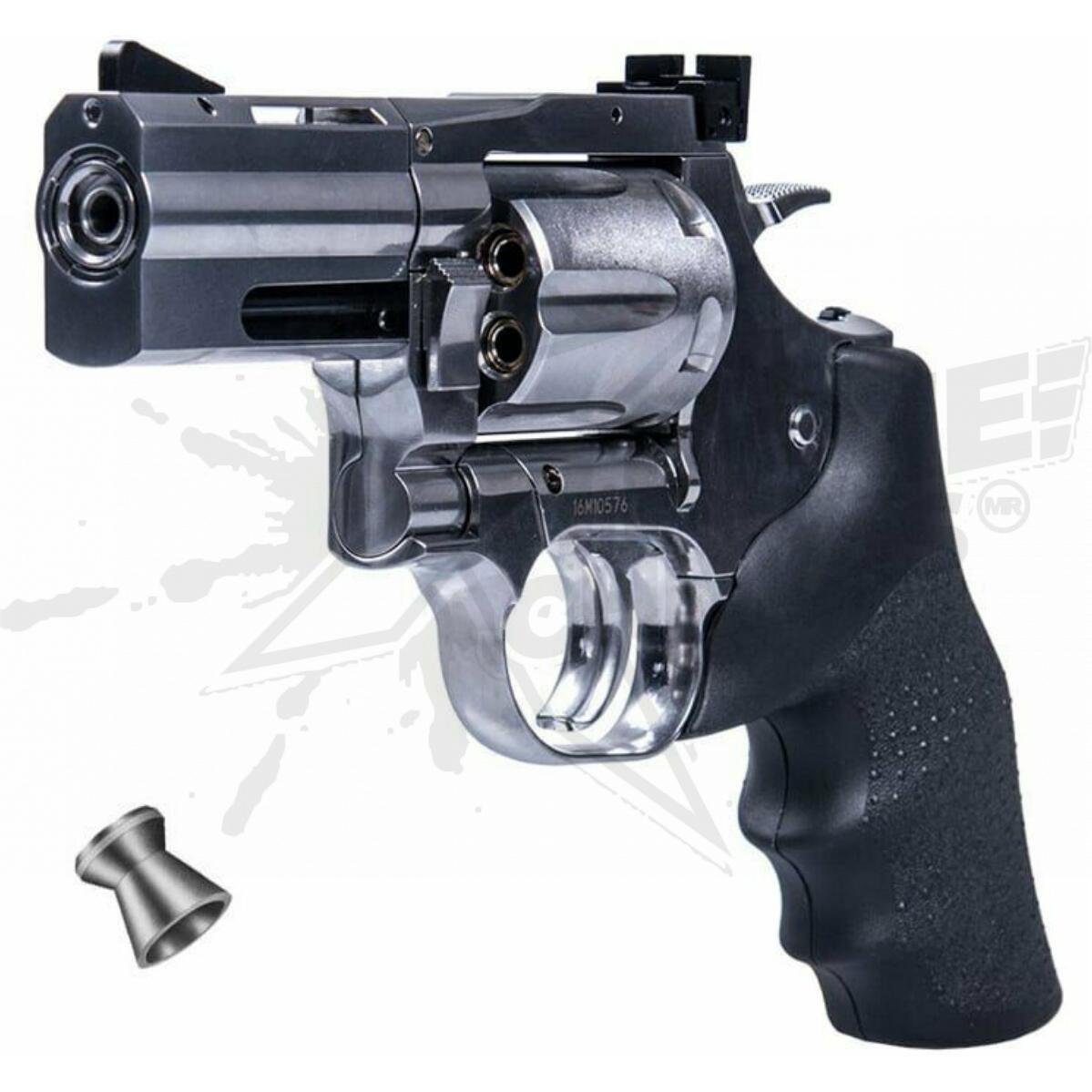 Revolver Dan Wesson 2.5 ASG 4,5mm Metal Arma Deportiva Gas CO2