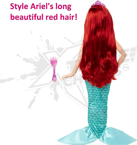 Muñeca Ariel La Sirenita Gigante 81 cm Articulada - Image 5