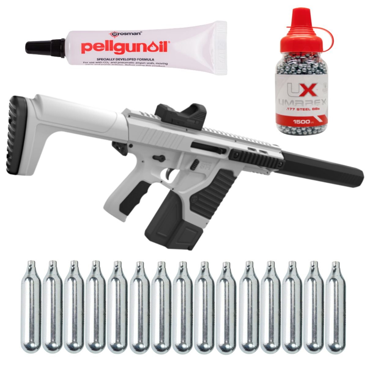 Paquete Rifle Crosman ST-1 Full Auto .177 (4.5mm) - Image 6