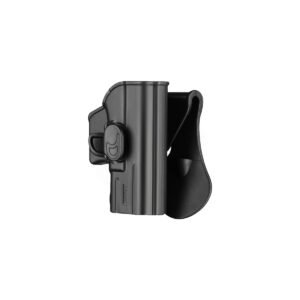 Amomax Funda Táctica Glock 26 27 33 Portación Derecha Negra