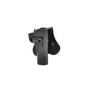 Amomax Funda Táctica TT33 Airsoft Portación Derecha Color Negro