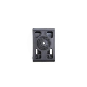 Amomax Clip de Cinturón para Funda Táctica de Pistola Negro
