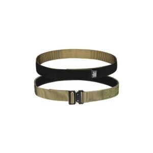 Amomax Cinturón Táctico MOLLE Doble 1.75 Pulgadas Coyote Grande
