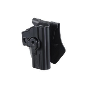 Amomax Funda Táctica CZ P10C Portación Derecha Color Negro