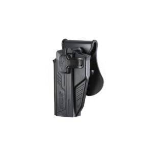 Amomax Funda Táctica para STI Hi-Capa 2011 Portación Izquierda Negra