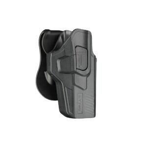 CYTAC Funda Táctica Rígida para Pistolas Glock Airsoft Gas Blowback Negra